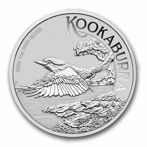 2026 1oz Australian Perth Mint Silver Kookaburra