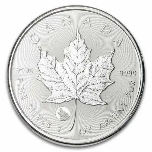 2026 1oz Canada Treasured Maple Leaf w/ Wolf Privy Mark .9999 Silver BU Coin in Assay (3)