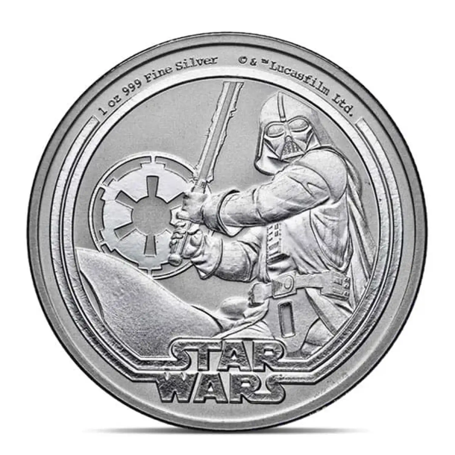 2026 1oz Niue Darth Vader .999 Silver Coin | Star Wars™ Silver Bullion ...