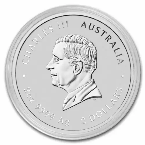 2026 2oz Australia Perth Mint Lunar Series III: Year of the Horse .9999 Silver Coin (4)