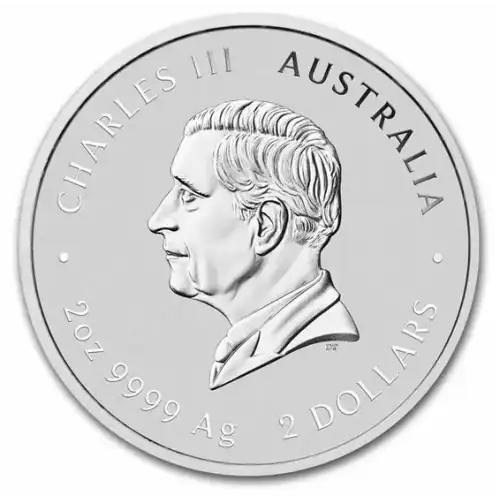 2026 2oz Australia Perth Mint Lunar Series III: Year of the Horse .9999 Silver Coin (BU) (2)