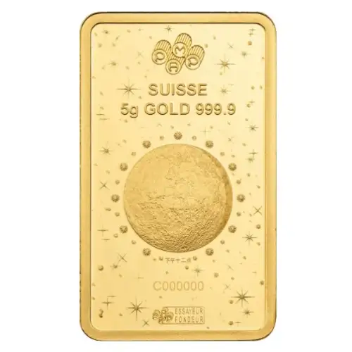 2026 5 gram PAMP Suisse The Lunar Legend Series - Legend of the 1,000 Mile Horse .9999 Gold Bar in Assay (2)