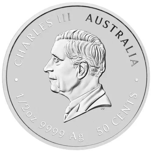2027 1/2oz Australia Perth Mint Lunar Series III: Year of the Goat .9999 Silver Coin