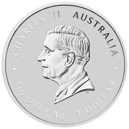 2027 1oz Australia Perth Mint Lunar Series III: Year of the Goat .9999 Silver Coin