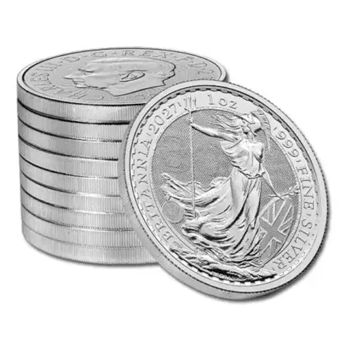 2027 1oz Royal Mint Brittania .999 Silver coin