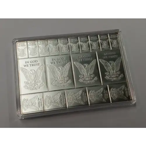 2oz SMI USA Eagle .999 Silver Prepper Bar in Mint Capsule (3)