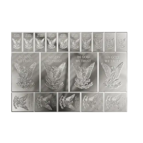 2oz Sunshine Mint Eagle .9999 Silver Prepper Bar in Mint Capsule