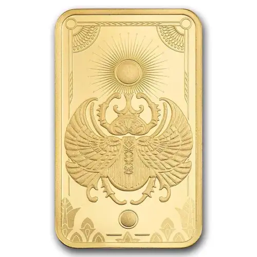 5 gram Pamp Suisse Lucky Scarab .9999 Gold Proof Like Bar (3)