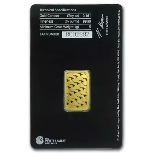5g Australian Perth Mint gold bar - minted (3)