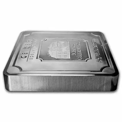 5KG Geiger .999 Silver Bar