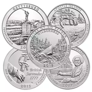 5oz America the Beautiful Silver Coin - Any Year (3)