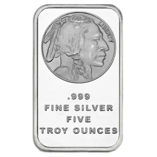 5oz Buffalo .999 Silver Bar