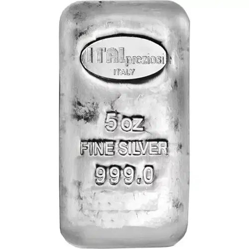 5oz ITALPREZIOSI .999 Silver Bar