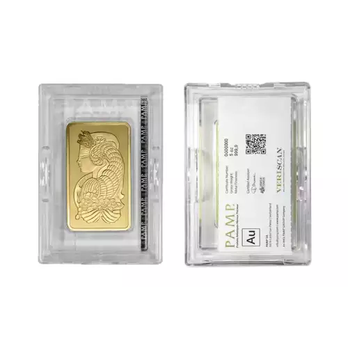 5oz PAMP Gold Bar - Fortuna (2)