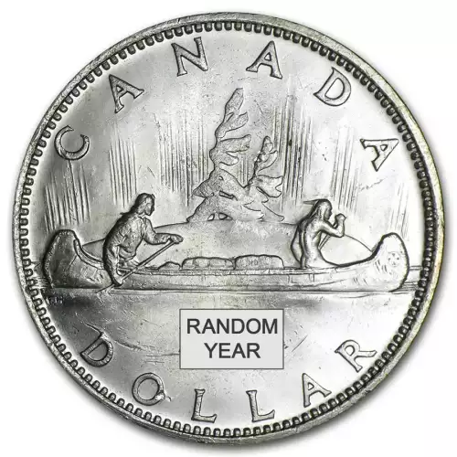 80% Canadian Silver Dollars (Random Design)