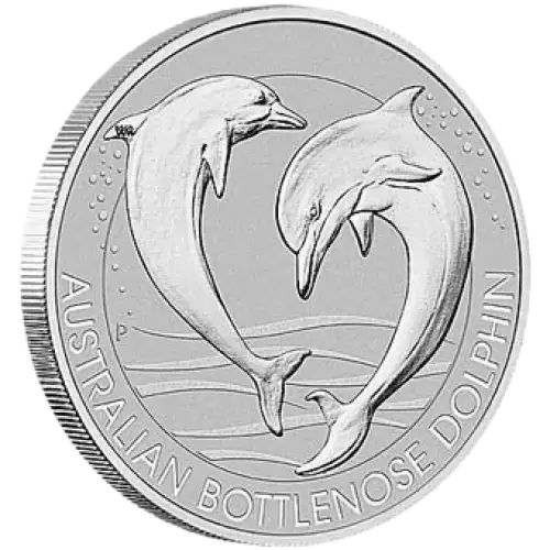 Any Year 1/3oz .999  Australian Platinum Dolphin (2)