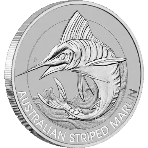 Any Year 1/3oz Australian Perth Mint .999 Platinum Striped Marlin
