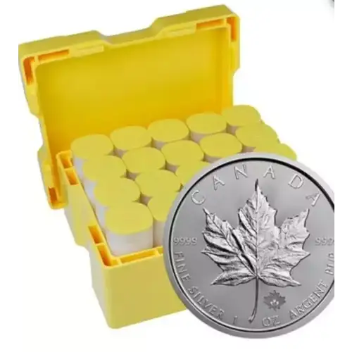 Any Year 1oz Canadian .9999 Silver Maple Leaf Bu Coin (3)
