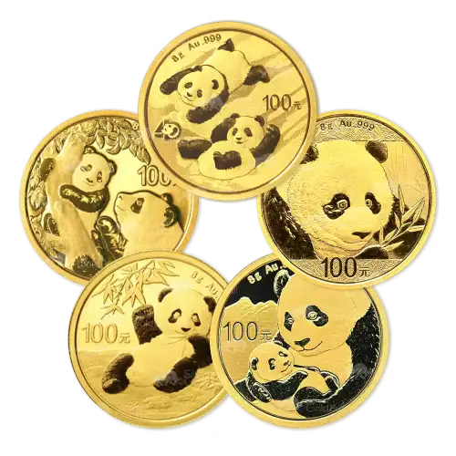 Any Year 8g Chinese Gold Panda (2)
