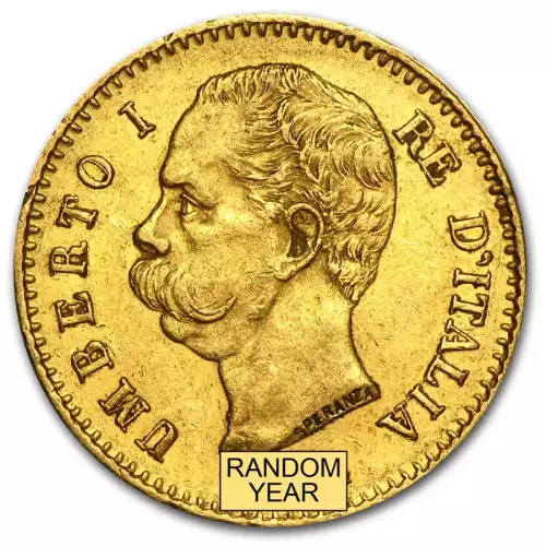 Any Year Italian 20 Lira Gold Coin (2)