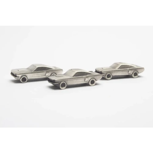 Investment Caster Automobiles Car #1 .999 Silver
