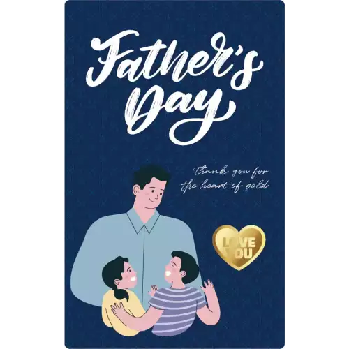 Korea Father's Day 1g Gold in Assay Card (2)