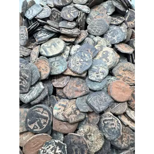 Mixed Byzantine Bronze Coins

Ranging from the 6th to 9th Centuries 