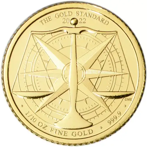 (Random Year) 1/10oz Royal Mint Gold Standard .9999 Gold Coin