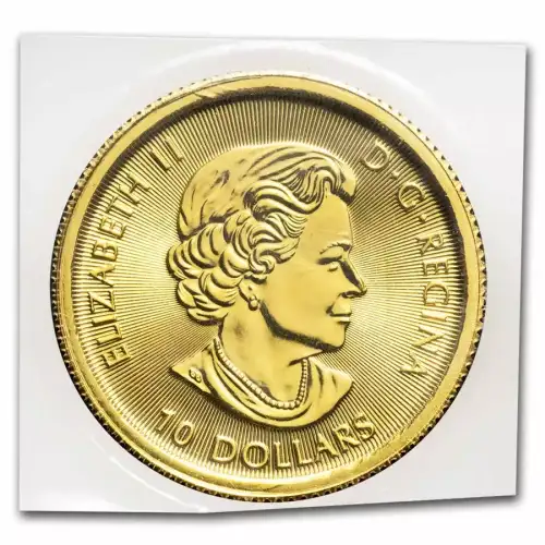 Random Year 1/4oz Canada RCM Twin Maple Leaf .9999 Gold Coin (3)