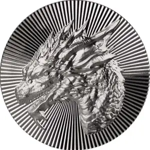 1 oz Scottsdale Dragon Stacker .999 Silver Round