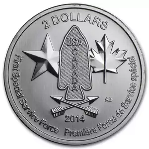 1/2 oz Silver RCM Canada Special Forces Coin