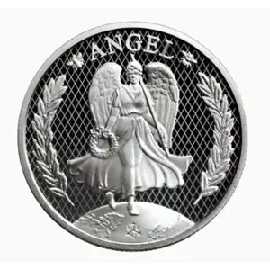 2023 1oz St. Helena Lucky Angel .999 Silver Coin