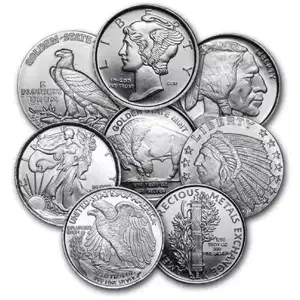 1/10oz Generic Silver Round