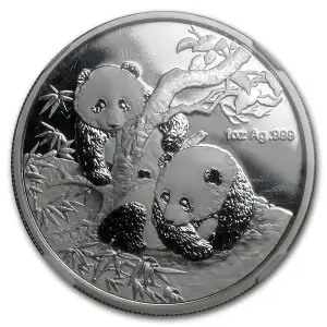 2013 1oz Berlin WMF Chinese Panda .999 Silver