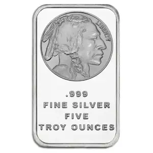 5oz Buffalo .999 Silver Bar