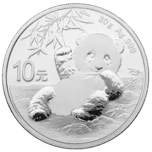 2020 30g China Chinese Panda .999 Silver Coin