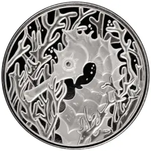 2026 1oz Samoa Seahorse .999 Silver BU