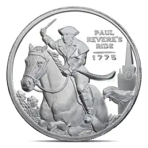 1/2oz Paul Revere .999 Silver Round