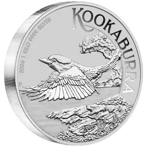 2026 1kg Australian Perth Mint Silver Kookaburra