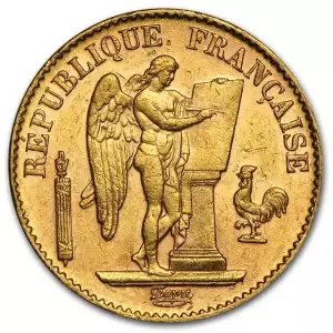 Any Year French 20 Franc Gold Coins (Lucky Angel)