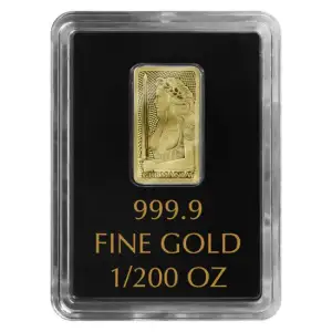 1/200oz Germania Mint .9999 Stamped Gold Bar