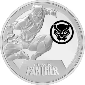 2023 3oz Niue Marvel Black Panther .999 Silver Coin in OGP