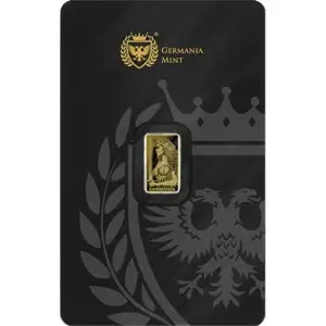 1/200 oz Germania Mint Stamped.9999 Proof Gold Bar in Assay (3)