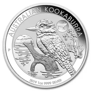 2019 1oz Australian Perth Mint Kookaburra W/ Pig Privy .9999 Silver
