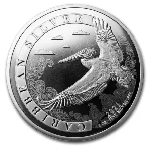 2021 1oz Barbados Caribbean Pelican .999 Silver Bu Coin [DUPLICATE for #559889]