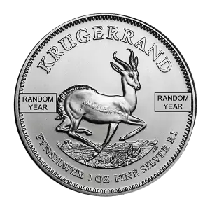 Any Year 1oz South African Kruggerand .999 Silver