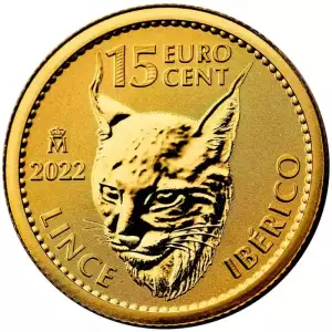 2022 1/10th oz Spanish .9999 Gold Lynx Coin (4)