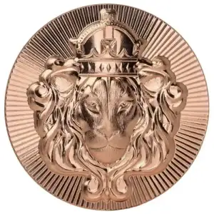 1oz Scottsdale Mint Lion Stacker .999 Copper Round