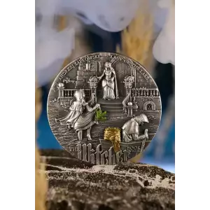 2024 2oz Niue The Witcher Book Series: The Lady of the Lake .999 Silver Coin