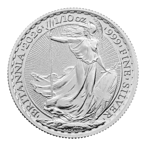2026 1/10oz Great Britain Britannia .999 Silver